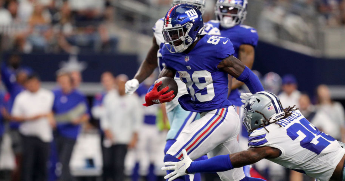 Giants WR Kadarius Toney underwent minor knee procedure: sources