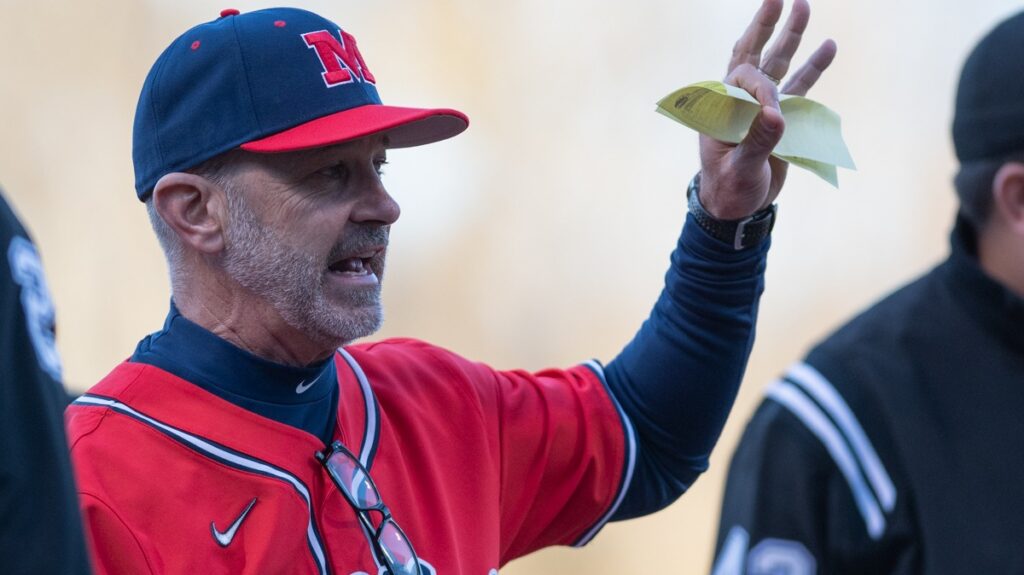 Ole Miss coach Mike Bianco