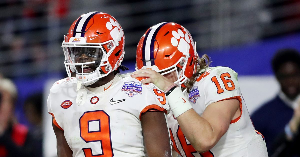 WATCH: Travis Etienne returns to practice following season-ending injury -  On3