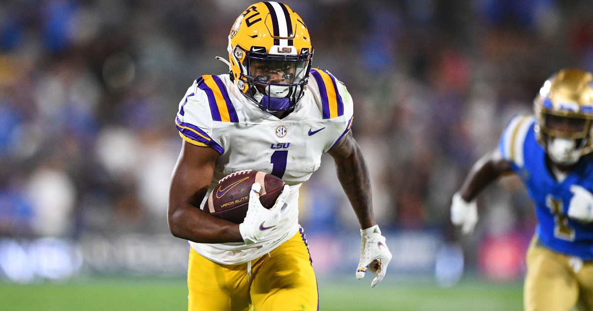 Former LSU star receiver Kayshon Boutte struggles at NFL Combine