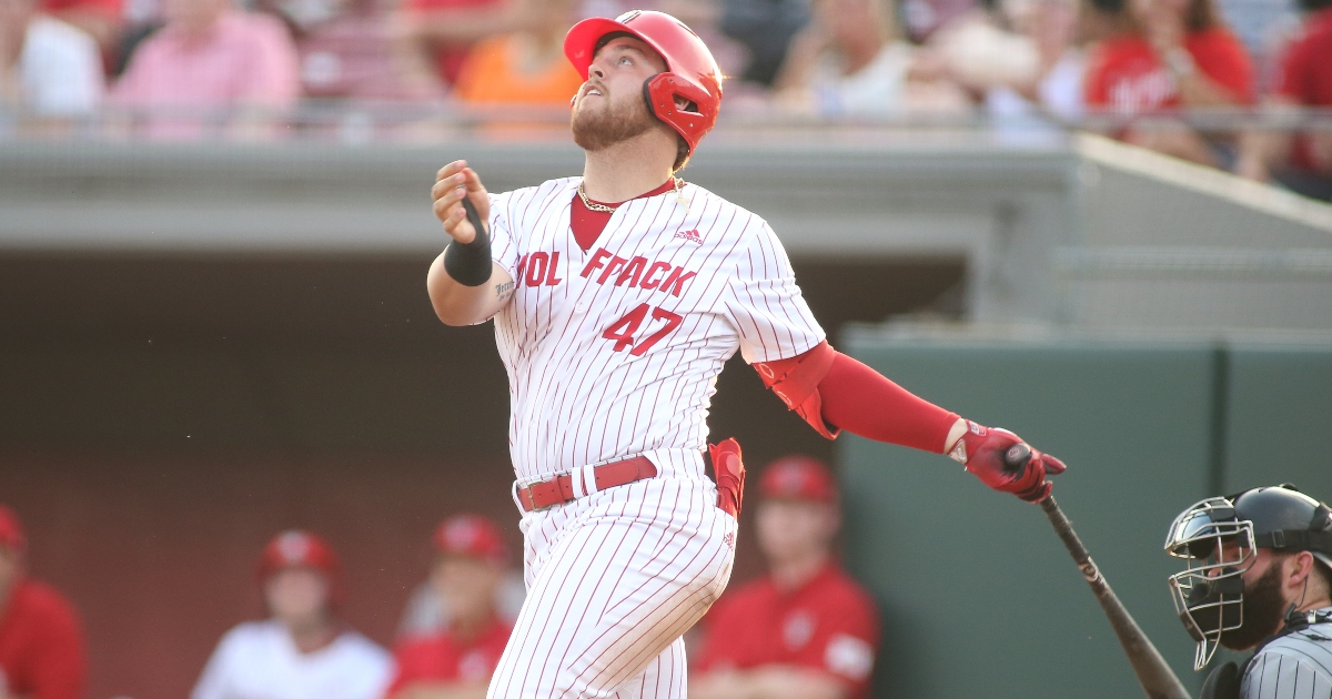 WATCH NC State freshman Tommy White belts his 27th homerun of the