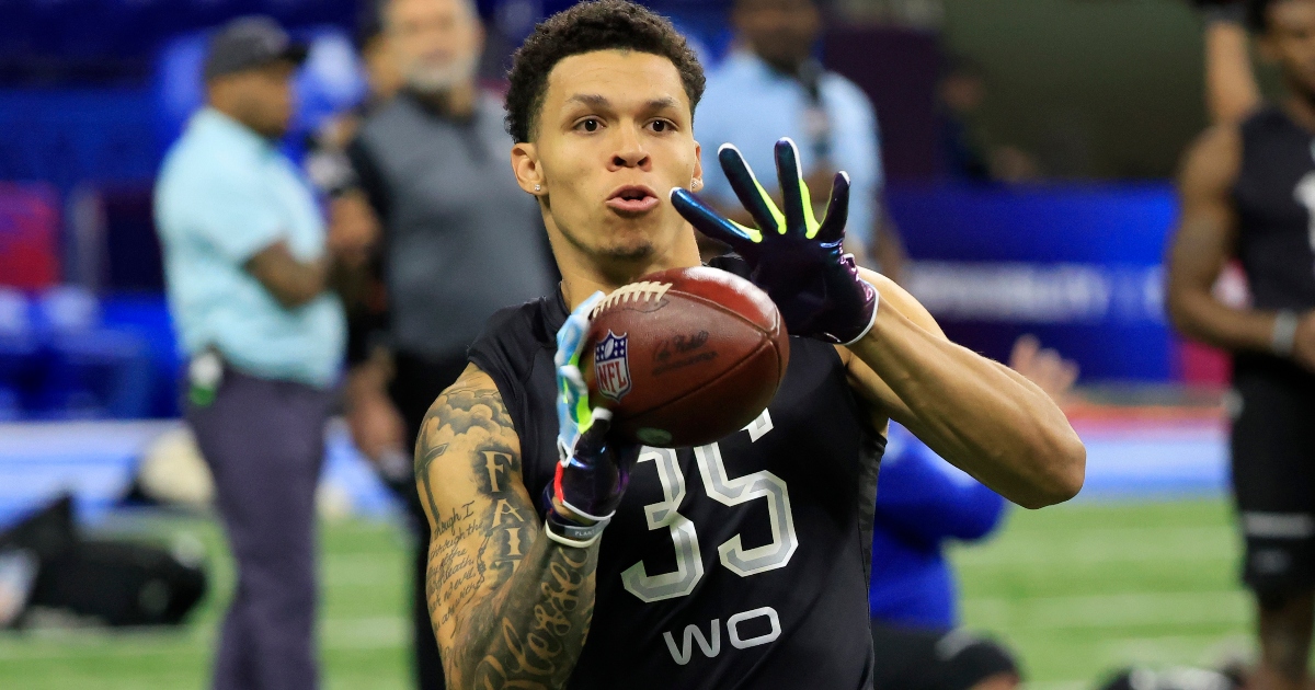 2022 NFL draft: Green Bay Packers draft big WR Christian Watson