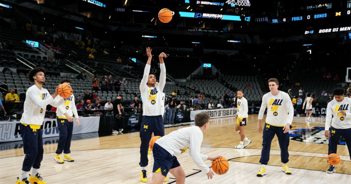 Michigan basketball 'Camp Sanderson' in full swing for five Wolverines