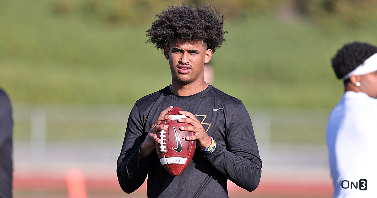 UCLA quarterback Dante Moore works out with Patrick Mahomes, Trey Lance -  On3