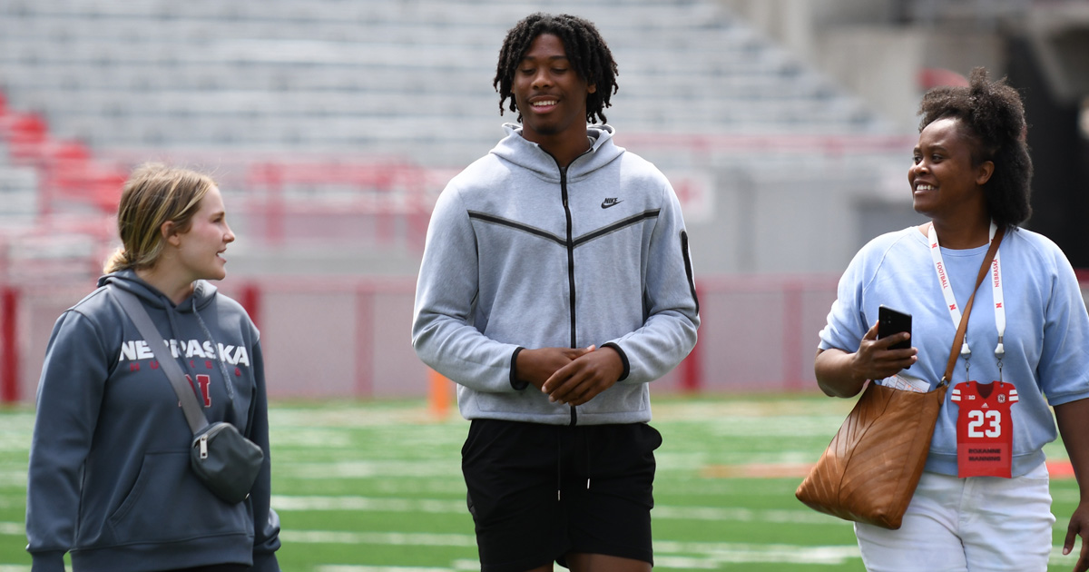 Nebraska making a hard push for WR Joshua Manning during official visit ...