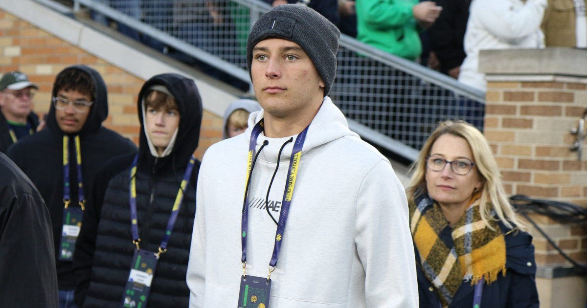 WATCH: The Notre Dame football recruiting update with Mike Singer