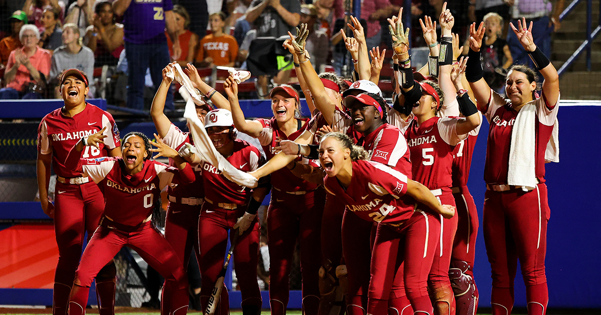 WATCH Oklahoma clinches second straight Women's College World Series