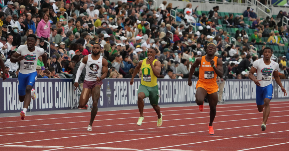 Oregon delivers underwhelming final in NCAA Championships team