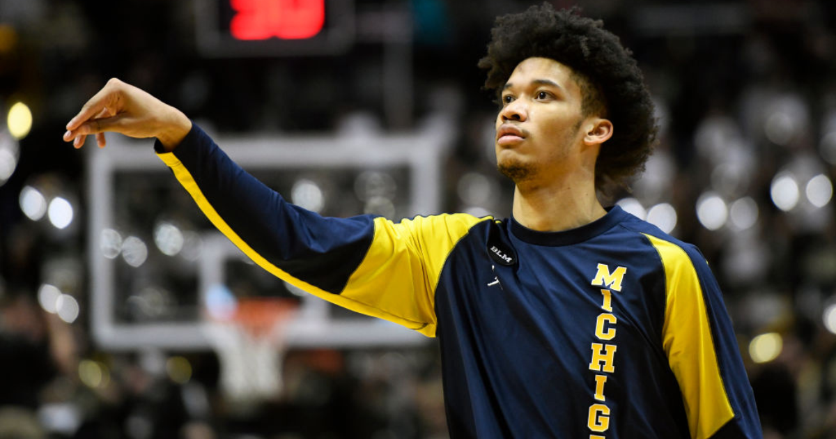 Michigan basketball Isaiah Barnes reveals offseason goals
