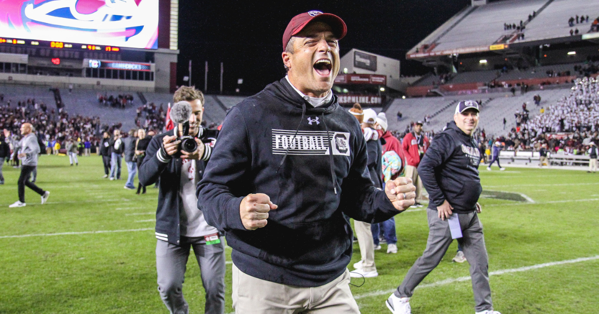South Carolina coach Shane Beamer fired up on 2021 victories, and 2023 new signees