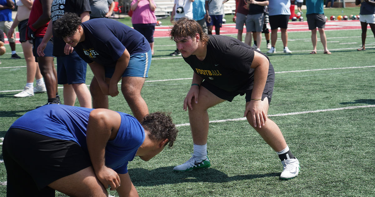 Dominating Ohio OT Ben Roebuck appreciating love from Michigan coaches and community