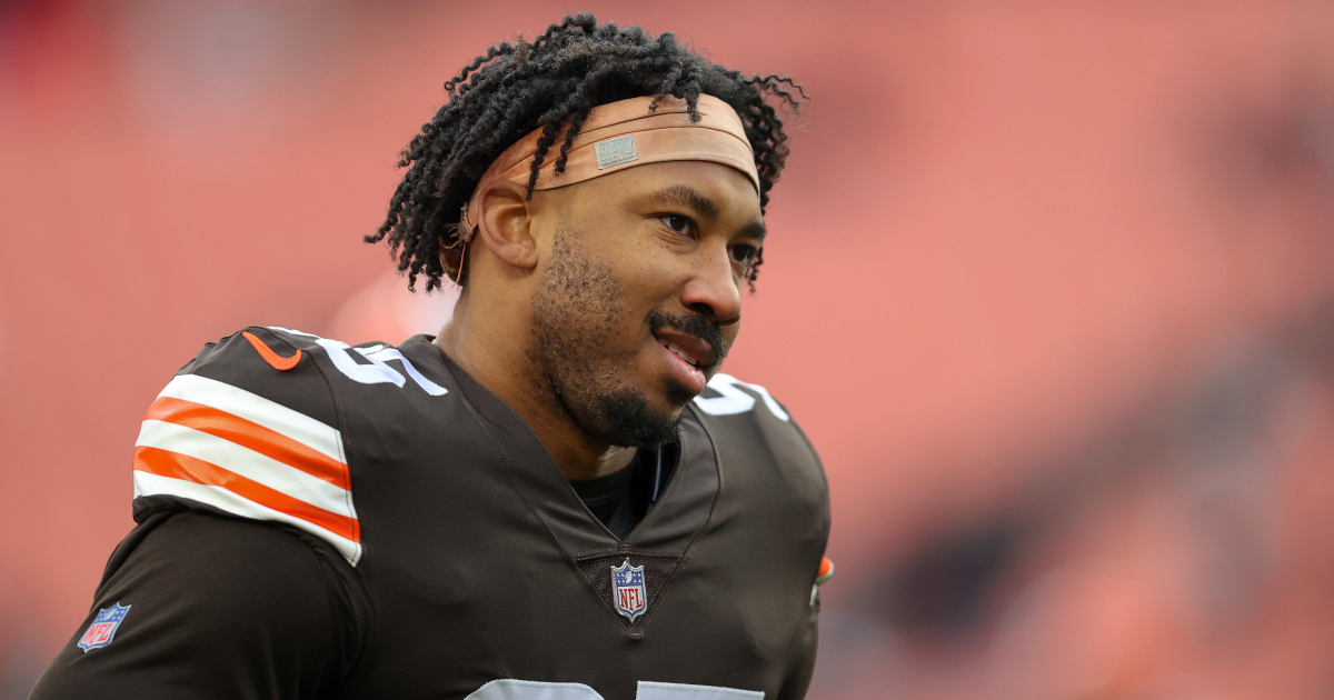 Browns DE Myles Garrett hints at goals, and favorite teammate while  annihilating kids at youth football camp - Dawgs By Nature