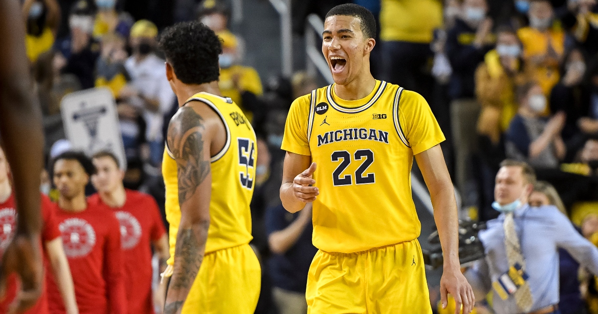 ESPN NBA mock draft: Michigan basketball Caleb Houstan in first round