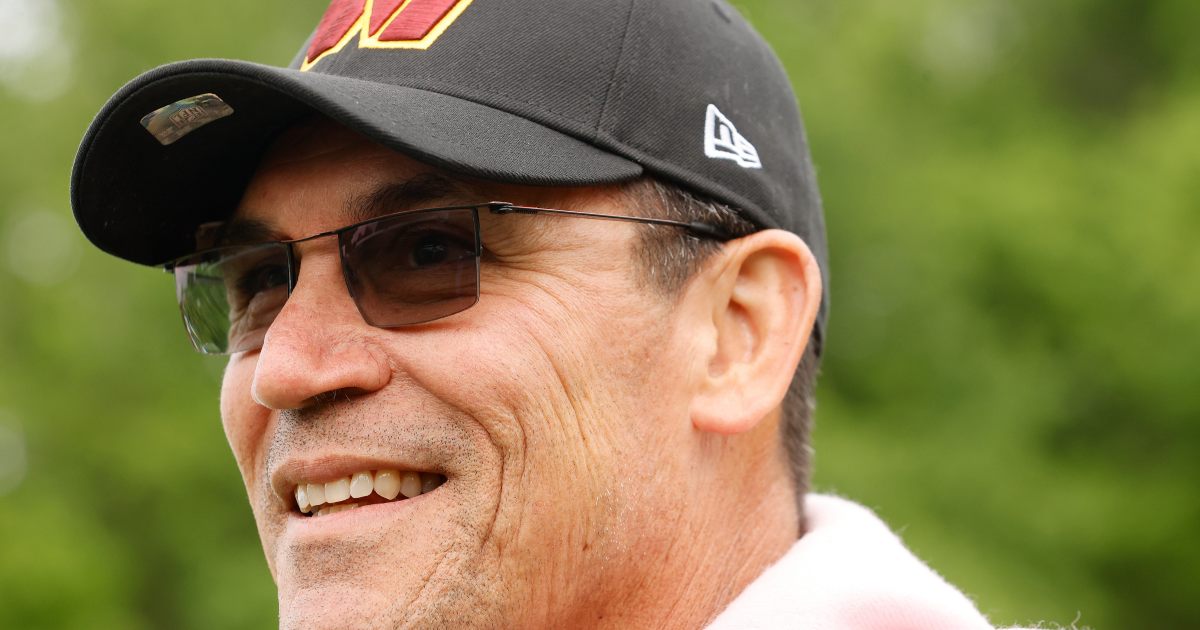 He Has A Bright Future': Washington Commanders Coach Ron Rivera