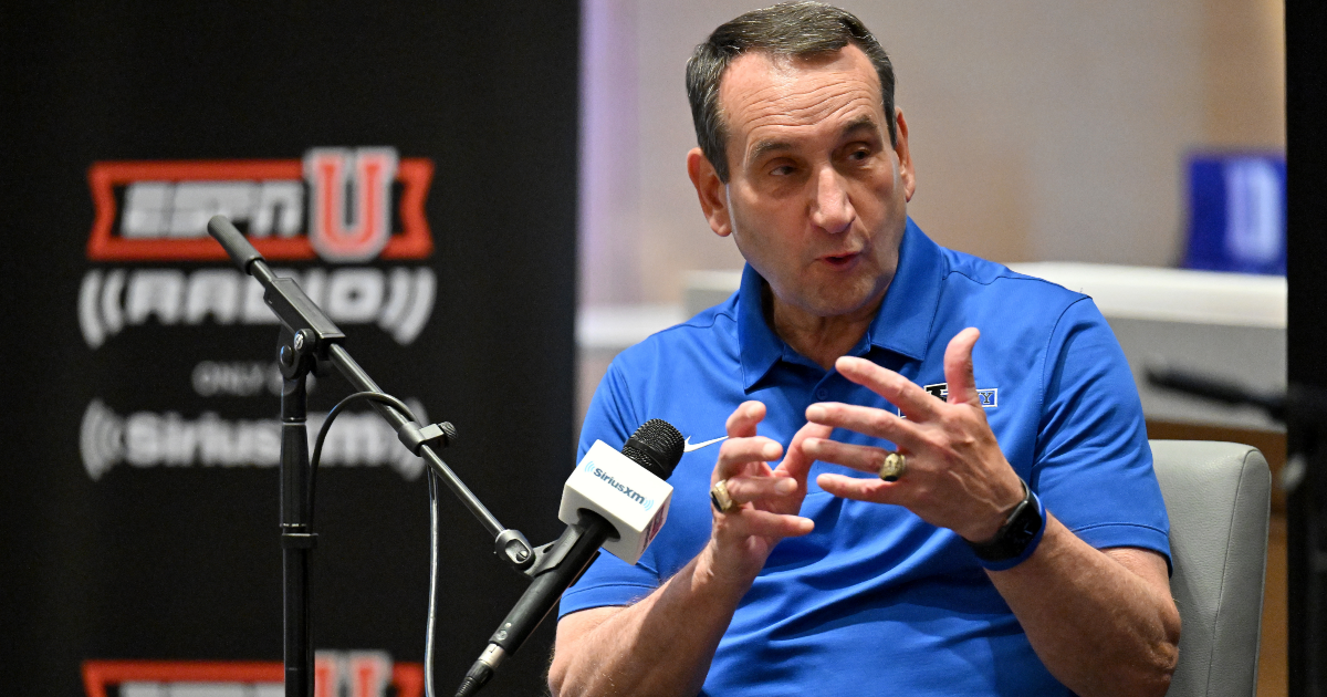 Coach K reveals how he's staying involved at Duke following retirement from  coaching - On3