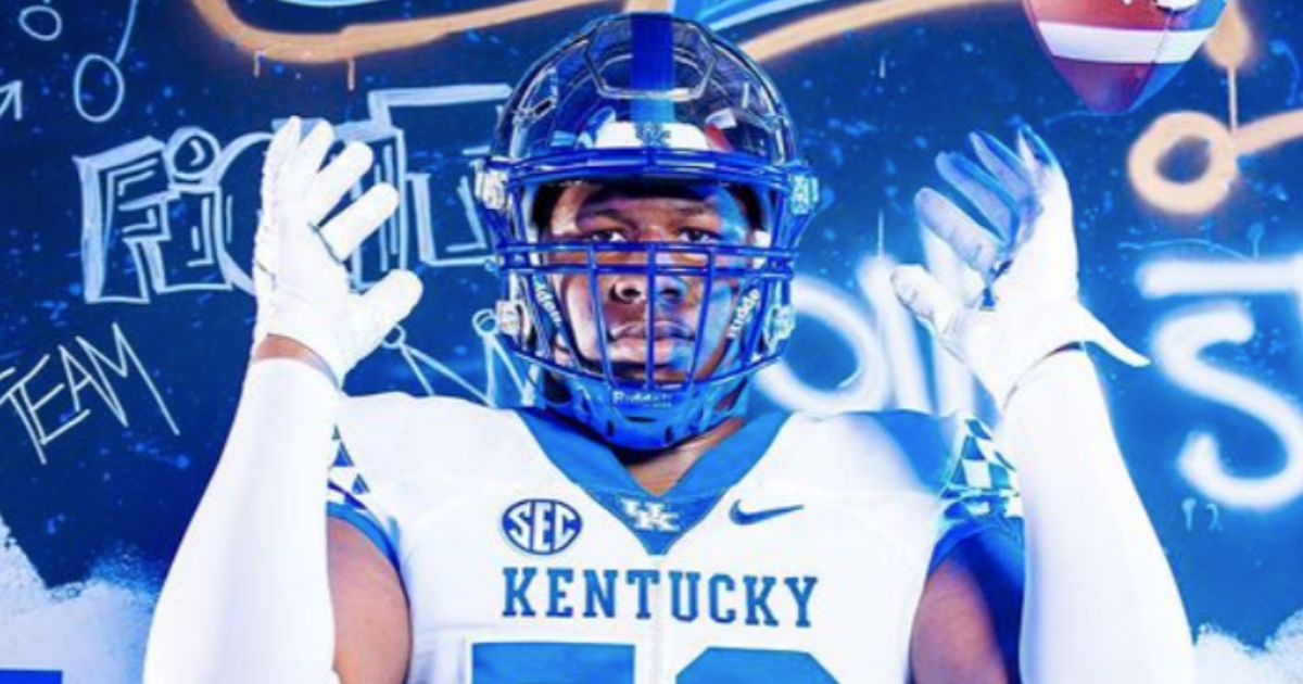 '23 OT Sean Thompkins includes Kentucky in Top 4 On3