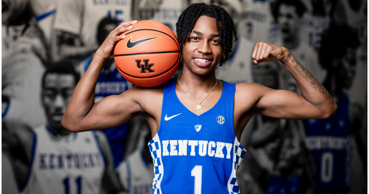 Kentucky basketball commit Robert Dillingham signs with Overtime Elite