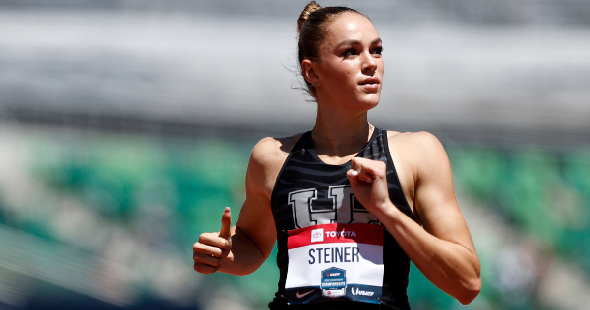 Abby Steiner wins 200m final, crowned NCAA national champion