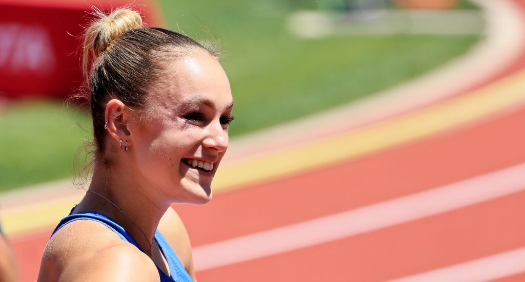 Abby Steiner advances to 200M semifinals at World Championships On3