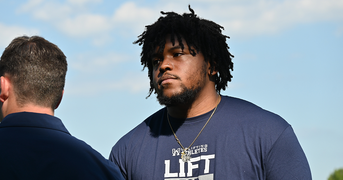 Penn State tackle Caedan Wallace finding mental and physical