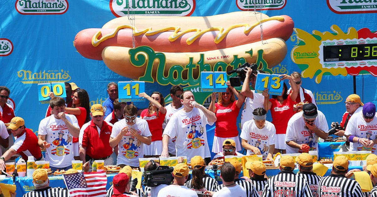 Kentuckian competing in Nathan's Hot Dog Eating Contest On3