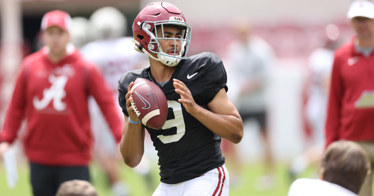 Bryce Young updates the progress of young Alabama quarterbacks, his