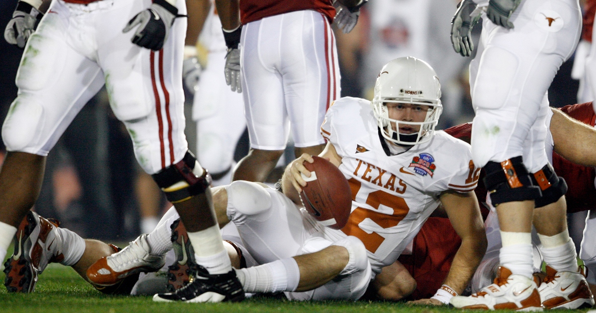 Colt McCoy: His national title game injury; his dad/coach; his faith; his  'Texas Arms' impact 