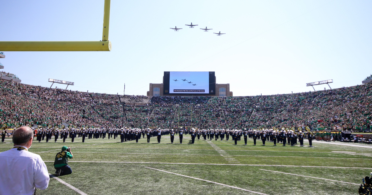 Notre Dame Football Schedule UNLV Game To Stream Exclusively On Peacock