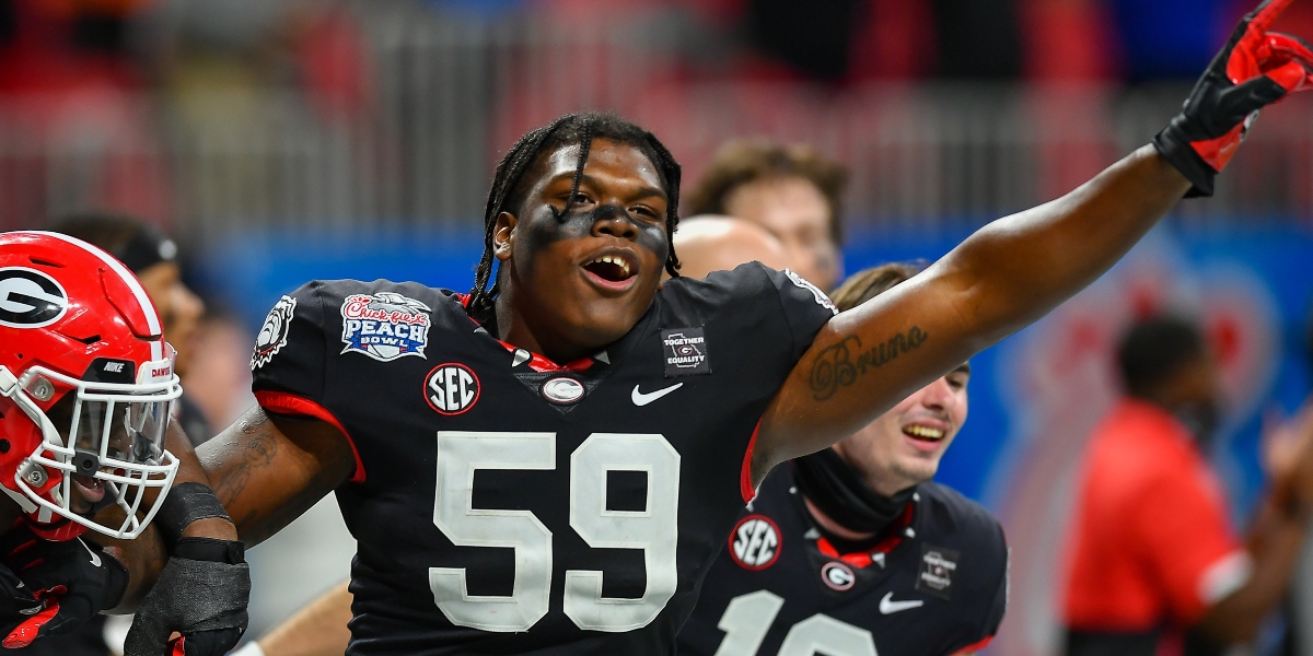 Steelers trade up, draft Georgia tackle Broderick Jones