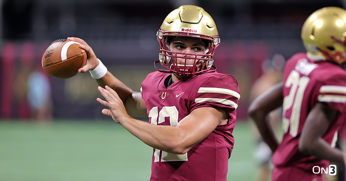 4 STAR QB Dylan Lonergan SHOVES for Canes National