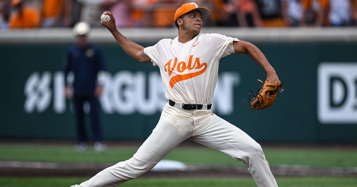 Tennessee Baseball on X: Vols starting pitcher Jackson Leath struck out 12  batters in his Tennessee debut. Watch Leath's postgame media session below.  #gbo  / X