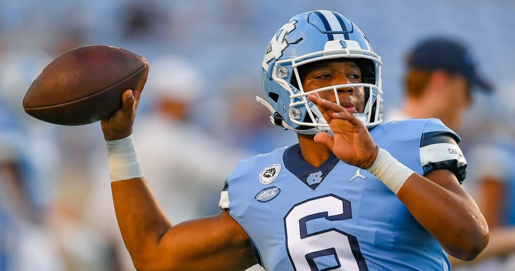 north-carolina-tar-heels-jacolby-criswell-details-approach-quarterback-competition-drake-maye