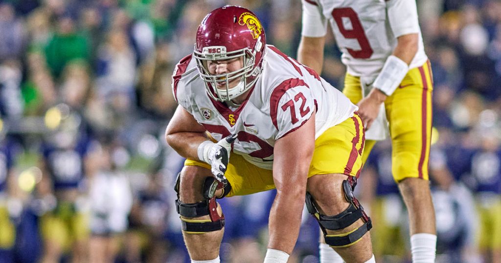 The Best Nfl Fit For Usc Offensive Lineman Andrew Vorhees In 2023 Nfl Draft 1024x538 