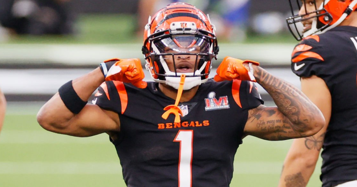 Watch: Former LSU WR Ja'Marr Chase hauls in first NFL reception, makes  Bengals history