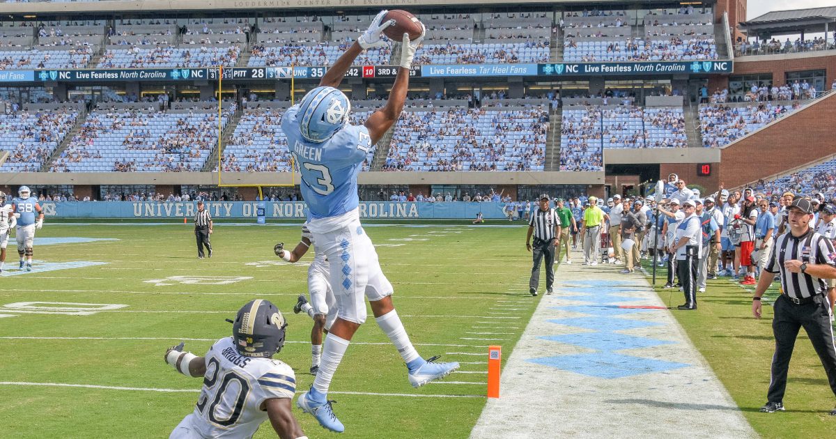 North Carolina wide receiver coach Lonnie Galloway details receivers