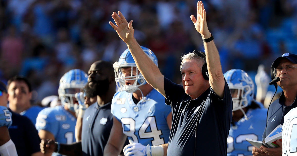 PHOTOS: UNC reveals new football uniforms at spring game 