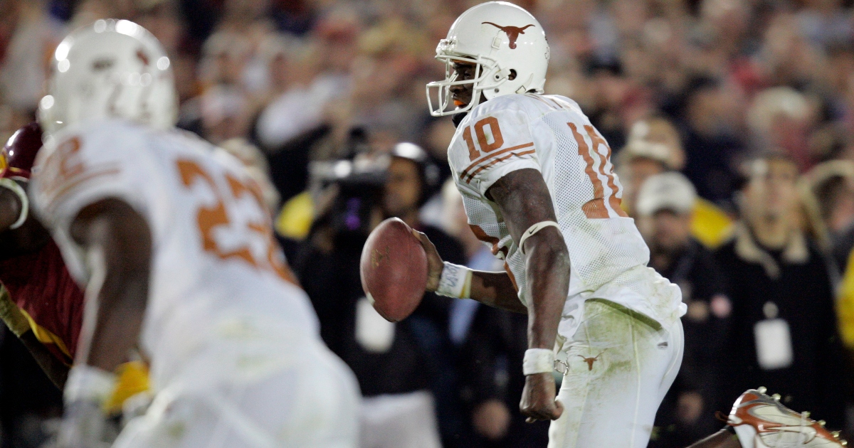 Vince Young, Texas Longhorns relive classic 2006 Rose Bowl victory vs. USC  Trojans