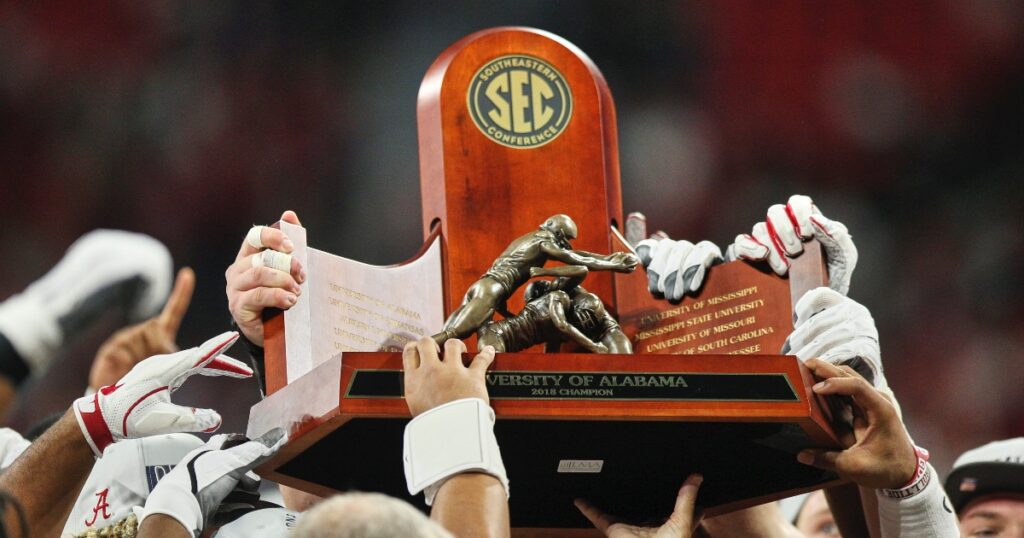 SEC Championship Trophy