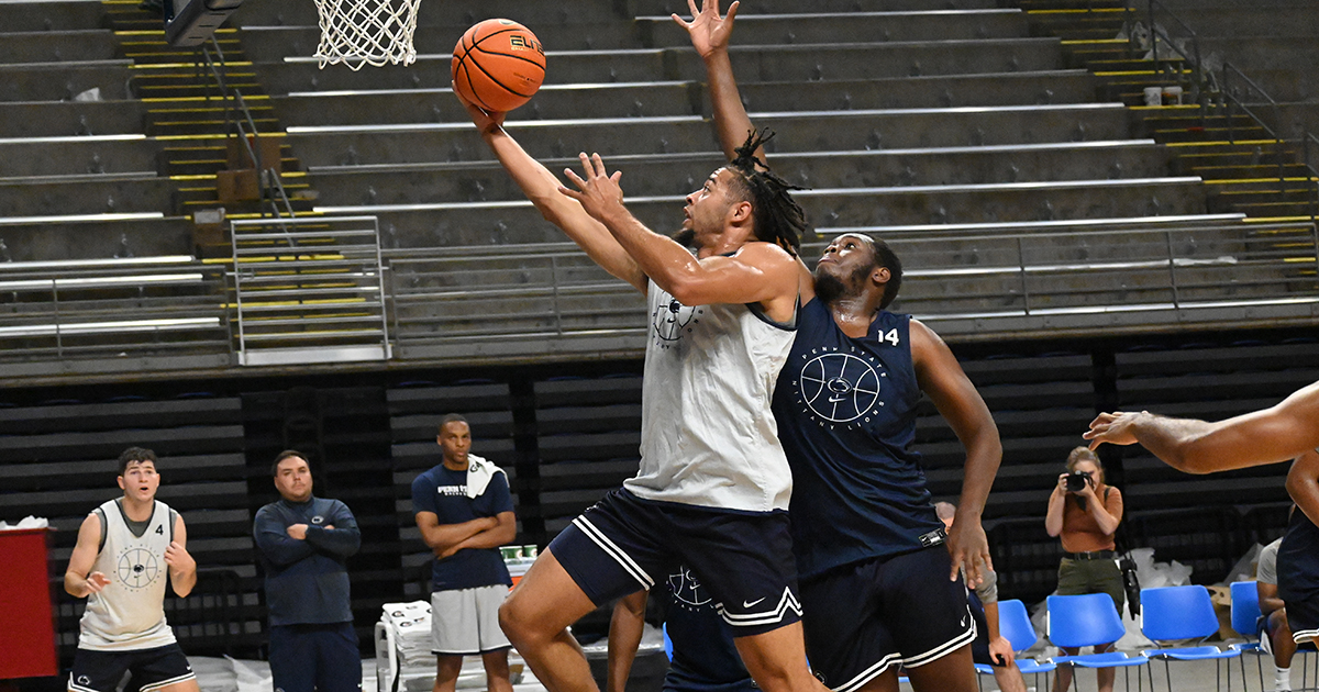 Men's Nike White Penn State Nittany Lions On-Court Basketball