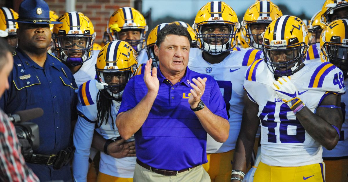 Report: Ed Orgeron not involved with open UNLV job - On3