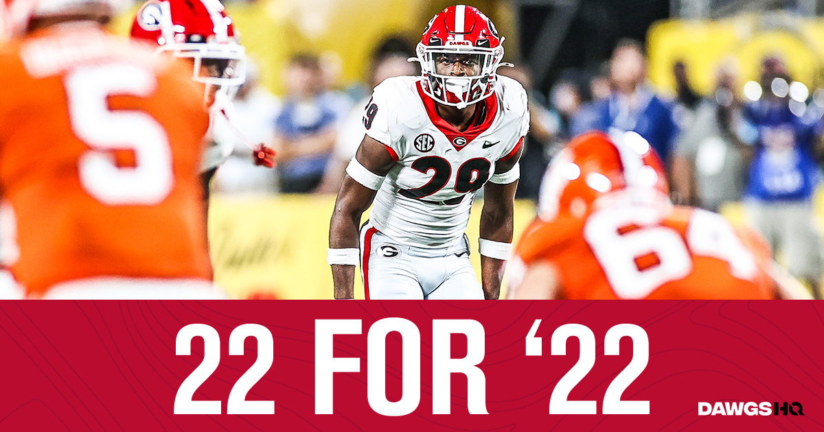 Georgia Bulldogs 22 for '22: Christopher Smith (No. 7)