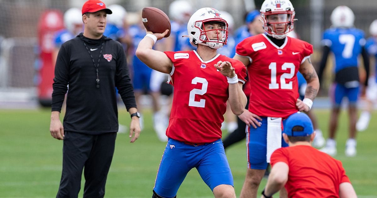 Projecting the SMU QB depth chart On3