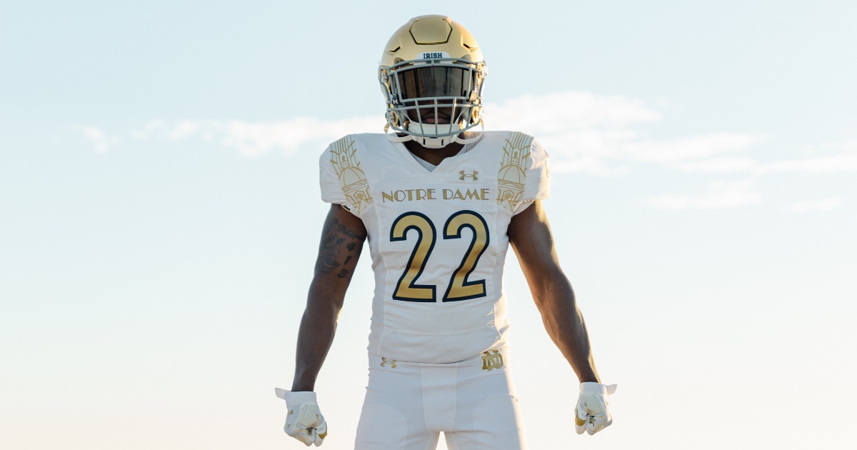 Notre Dame's Jersey For Shamrock Series Game Against Wisconsin