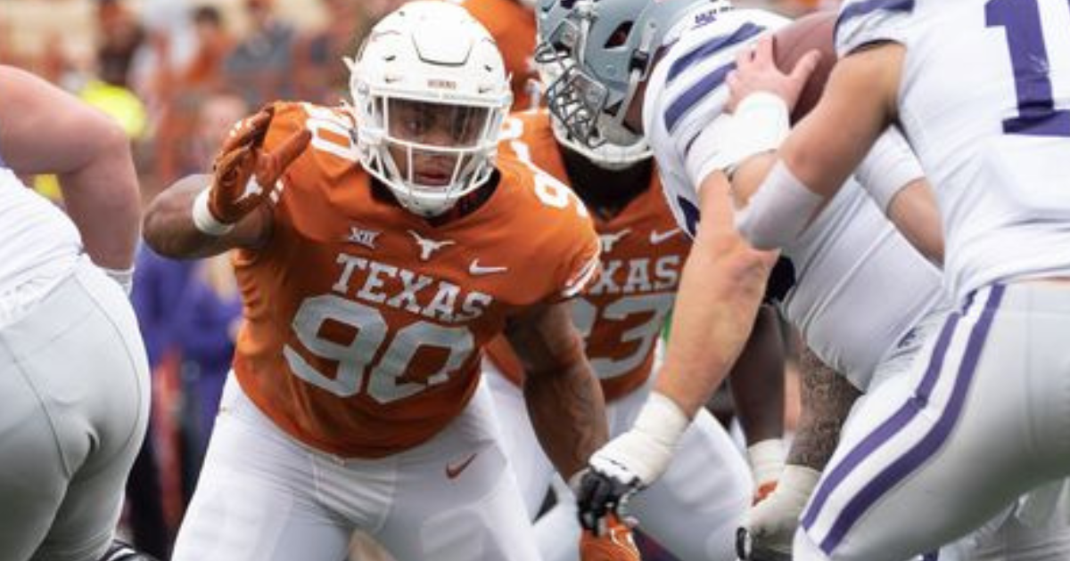 Texas DT Byron Murphy's touchdown catch vs. Wyoming has been in the making  since last season