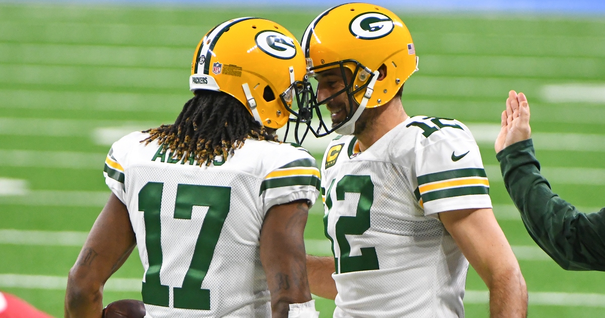 Davante Adams 'lobbying hard' for Las Vegas Raiders to acquire Aaron Rodgers