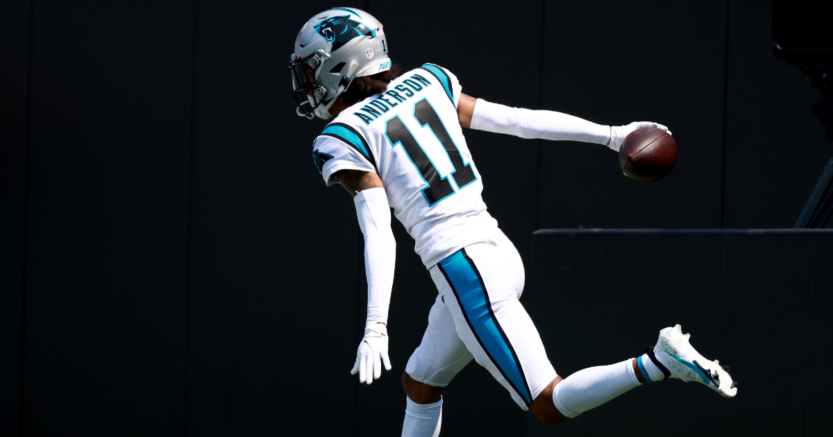 Panthers WR Robby Anderson switching uniform numbers?