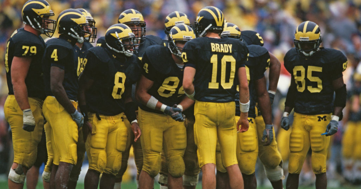 Tom Brady's Michigan Highlights  College Football Mixtape 