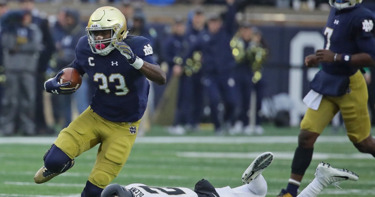 Notre Dame Football: Jersey Number Countdown - 2 - One Foot Down