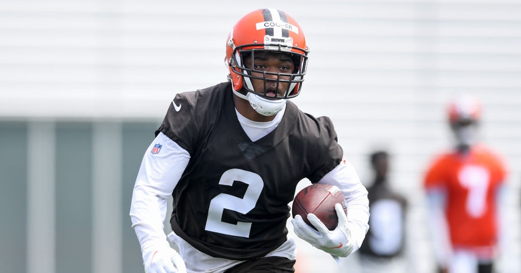 NFL Rumors on Twitter: #Browns Amari Cooper looking fresh in his new  uniform.  / Twitter