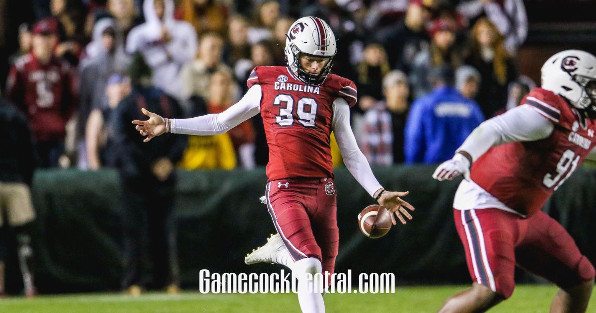 Kai Kroeger Named Ray Guy Award National Punter of the Week – University of  South Carolina Athletics